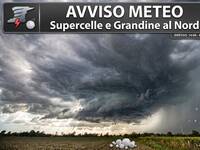Avviso Meteo: Supercelle temporalesche e Grandine investono il Nord, gli aggiornamenti