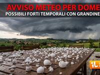 Avviso meteo per Domenica 26: energia potenziale...