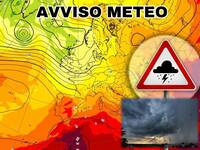 Avviso Meteo per Mercoledì 10 Giugno:...