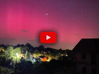 Meteo: Aurora Boreale visibile anche in Italia, il cielo si tinge di rosso su molte Regioni; il Video