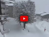 Meteo, grande nevicata sulle Alpi biellesi: quasi 80 cm di neve fresca a Bielmonte (Video)