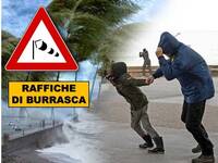 Meteo: Burrasca in arrivo, Venti forti colpiranno...