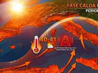 Meteo: seconda metà di Luglio con almeno +3°C sopra la media, le proiezioni del Centro Europeo sono estreme