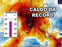 Meteo Europa: Francia nella morsa di un Caldo record, ondata senza precedenti, gli effetti in Italia 