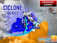 Meteo: Ciclone iberico irrompe verso l'Italia,...