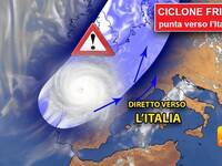 Meteo Europa: Ciclone Fritz colpisce Francia e...