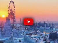 La città di ghiaccio che incanta il mondo:...