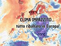 Meteo: in Europa si è ribaltato tutto, Caldo e...