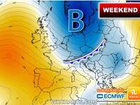 Meteo Weekend: veloce passaggio instabile, poi torna l'anticiclone e più caldo