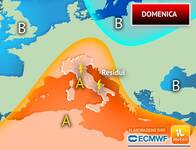 Meteo: Domenica con l'Anticiclone ma occhio alle sorprese, i dettagli