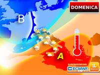 Meteo Domenica: Italia tra Caldo Anticiclone e anche qualche Temporale, i dettagli