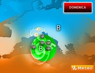 Meteo: Domenica, vortice di maltempo su mezza Italia, le aree coinvolte