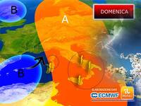 Meteo: Domenica, arrivano i temporali di...