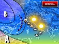 Domenica invernale; breve tregua prima di un nuovo peggioramento