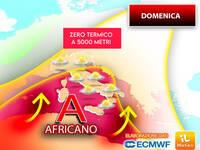Meteo Domenica: l'Anticiclone Pluto avvolge...