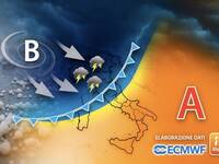 Meteo: perturbazioni atlantiche in arrivo con temporali. Fresco al Nord, scirocco al Sud. L'analisi di Brescia