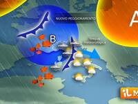 Meteo: breve tregua, ma il tempo peggiorerà di nuovo. Il punto del meteorologo Lorenzo Tedici