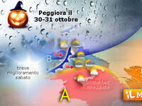 Meteo: peggioramento graduale entro fine mese con...