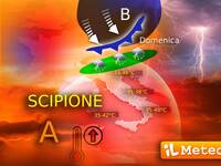 Meteo, escalation del Caldo con Scipione...