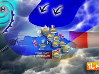 Meteo, quadro climatico compromesso nel Fine...