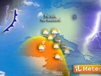 Meteo, timida rimonta anticiclonica, ma non dura....