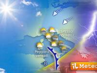 Meteo: continua la fase temporalesca sull'Italia, parla il meteorologo Lorenzo Tedici