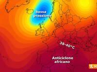 Meteo, ecco l'ennesima fiammata africana: attesi 40°C  in città, afa anche lungo le coste. Parla Tedici