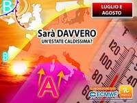 Meteo: Estate 2025, le proiezioni per Luglio e...
