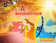 Meteo: Estate di San Martino con l'alta pressione...