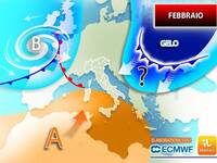 30/01/2026 - Meteo: Febbraio tra piogge atlantiche e una possibile svolta fredda dal 9-10. La tendenza aggiornata