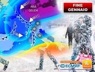 Meteo: verso fine Gennaio snodo cruciale...