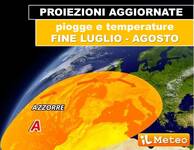 Meteo: cosa dobbiamo attenderci a fine Luglio e inizio Agosto; le Proiezioni