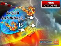 Meteo: Autunno alla controffensiva, si spalanca...