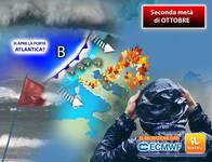 Meteo: Autunno alla riscossa, si apre la porta atlantica portatrice di maltempo, ecco quando