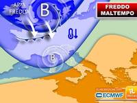 Meteo: Freddo Maltempo e anche Neve, ora vi diciamo quando arriva la Svolta in Italia
