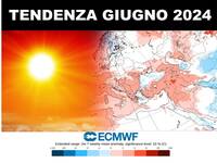 Meteo: Giugno, c'è una prima tendenza del Centro Europeo; occhio alle Mappe su Temperature e Precipitazioni