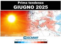 Meteo: Giugno 2025, le proiezioni per il primo...