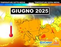 Meteo: l'Estate 2025 inizierà col botto. Le anomalie per Giugno sono pesantissime