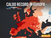 Meteo: in Europa è stato il Giugno più caldo di...