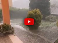Meteo: Nubifragio a Ostiglia (MN), un violento temporale con grandine imbianca il paesaggio, il Video
