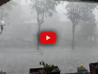 Meteo: Grandinata devastante a Fossacesia (CH), chicchi come noci e venti violentissimi; il Video