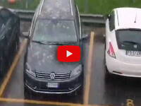 Meteo Cronaca Diretta (Video): Treviso, forte temporale di grandine imbianca le auto