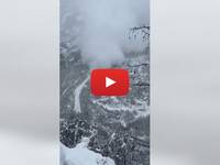Meteo Cronaca Diretta VIDEO: Valle d'Aosta, grossa valanga travolge tutto tra Gaby e Gressoney