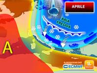 Meteo: inizio Aprile fresco e instabile, Pasqua con le giacche. Le proiezioni