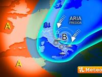 Meteo: Inizio Aprile dinamico, aria fredda e...