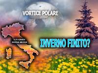 Meteo Temperature: anomalia di +6°C sull'Italia, ma il Vortice Polare minaccia colpi di coda invernali