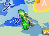 Meteo, l'Italia prigioniera della Porta Atlantica, piogge a ripetizione. Il punto del meteorologo Tedici