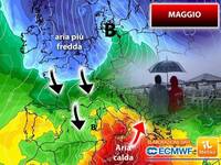 Meteo: Maggio ancora Freddo e con tanta Pioggia o...