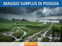 Meteo: surplus di Pioggia almeno fino al 15 Maggio, ma nell'ultima decade del mese può arrivare una svolta