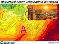 Meteo: Ultima decade di Maggio, da Giovedì 21 può arrivare l'Anticiclone sub-tropicale